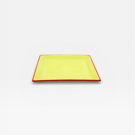 Table Machine Teller-Set “Tile” 4 Stk. Yellow & Orange | 4er-Set Designgeschirr | Table Machine