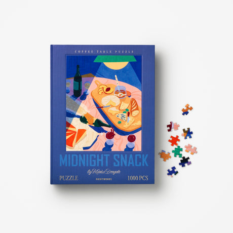 PRINTWORKS Puzzle “Midnight Snack” 1000 Teile | Design Puzzle | PRINTWORKS