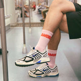 navucko Socken „Amore Rosa/Rot“ | Liebe zum Anziehen | Navucko