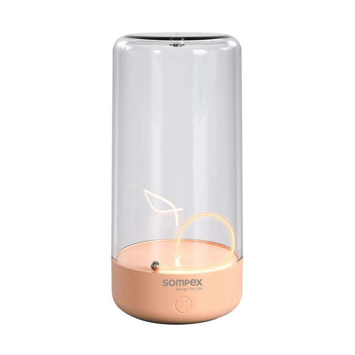 Sompex Tischleuchte “PULSE” | Dimmbar & zart in Apricot | Sompex