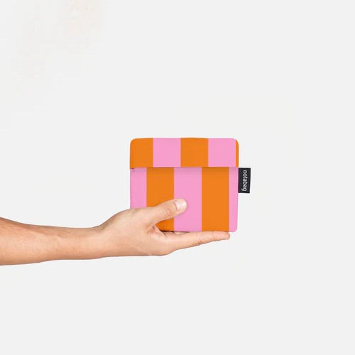 notabag Rucksack „Orange/Pink Stripes“ | Streifen mit Statement | Notabag