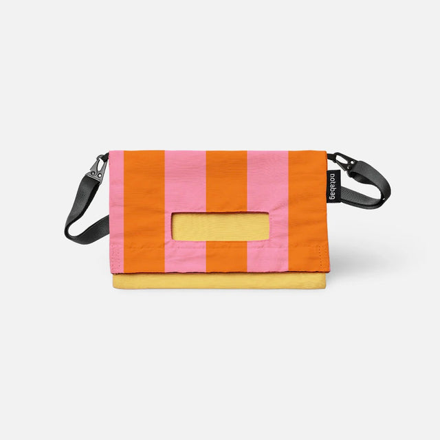 notabag Crossbody Light „Vanilla Stripes“ | Zarte Streifenoptik | Notabag