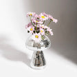 L´expressionist Vase “Disco Champignon” 12 cm | Glänzende Pilz Vase | L’expressionist