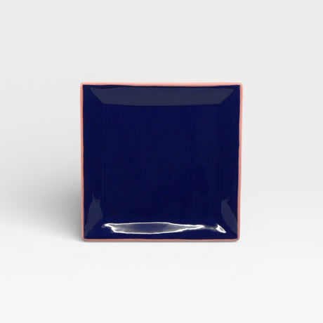 Table Machine Dessert-Teller-Set “Tile” 4 Stk. Blue & Pink | 4er-Set | Table Machine
