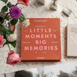 PRINTWORKS Fotoalbum “Little Moments Big Memories” Orange | Für große Augenblicke | PRINTWORKS