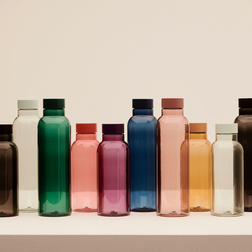 HAY Wasserflasche „Miz Red 0,54l“ | Praktisch & auffällig | HAY