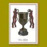 Ohh Deer Grußkarte “Well Done Trophy” | Glückwünsche mit Humor | Ohh Deer