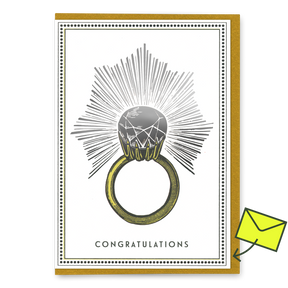 Ohh Deer Grußkarte “Engagement Congrats” | Glückwünsche zur Verlobung | Ohh Deer