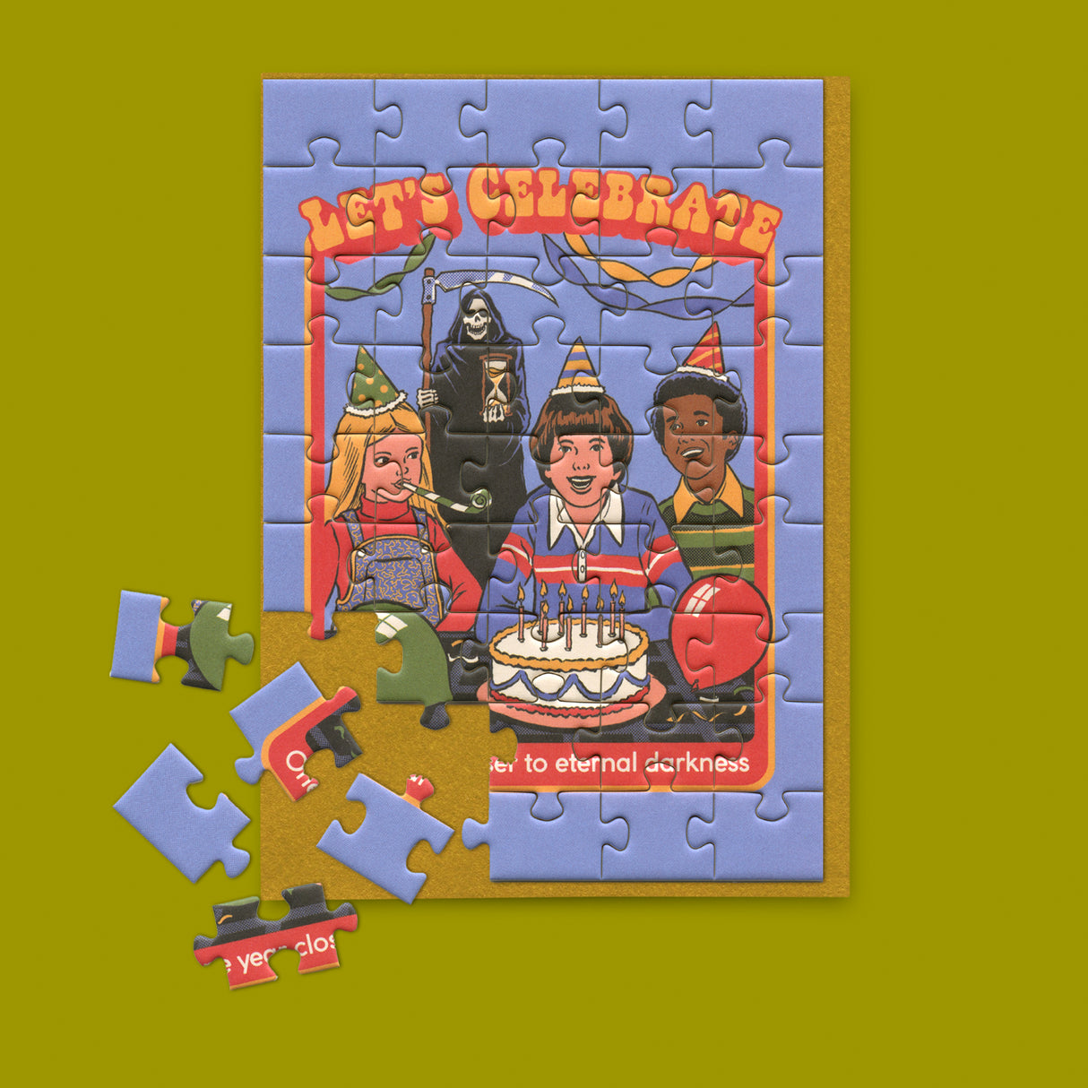 Ohh Deer Grußkarte “Puzzle Endless Darkness” | Puzzle Grußkarte | Ohh Deer