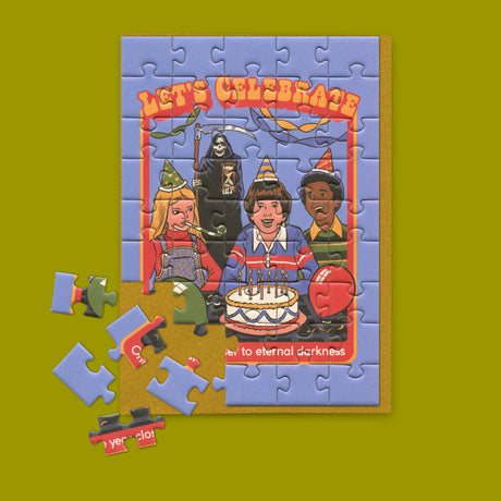 Ohh Deer Grußkarte “Puzzle Endless Darkness” | Puzzle Grußkarte | Ohh Deer