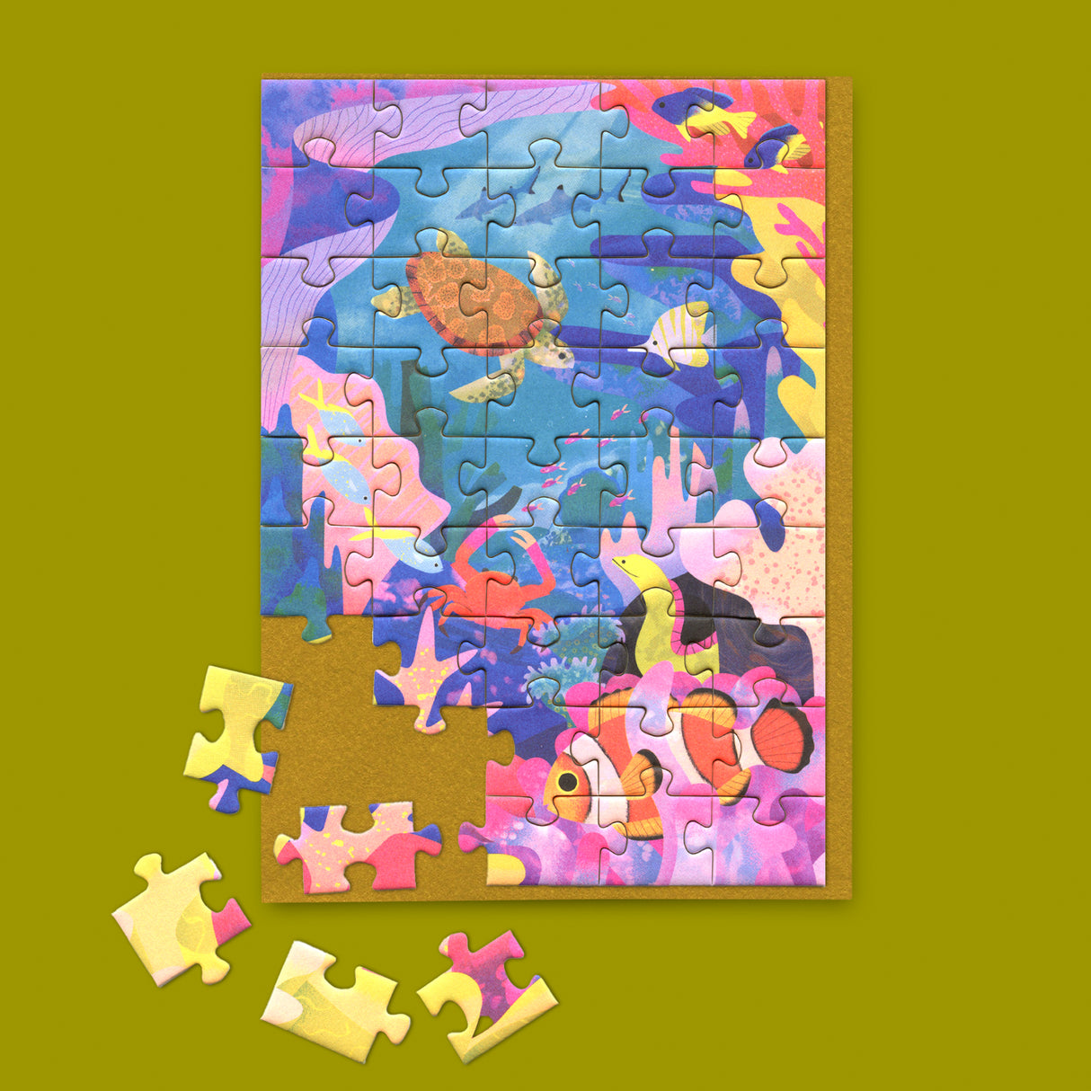 Ohh Deer Grußkarte “Puzzle Great Barrier Reef” | Puzzle Grußkarte | Ohh Deer