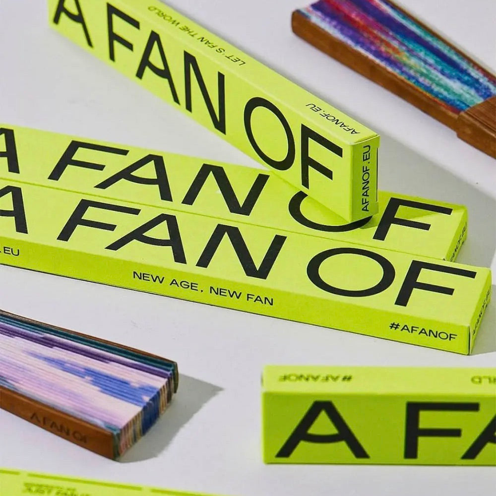 A Fan of Fächer „Serenity“ | A Fan of | Beruhigender Fächer mit zarten Farben