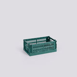 HAY Faltbox „Colour Crate Small Dark Green“ | Klar & modern | HAY