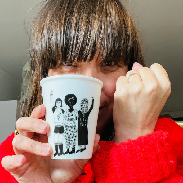 helen b Becher helen b "Female Power" | Design Mug mit Illustrationen von Helen Blanchaert