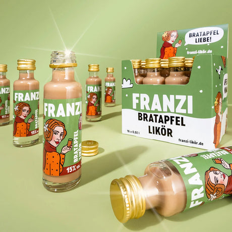 FRANZI Likör Mini-Likör “FRANZI Bratapfel 20 ml” | FRANZI Likör