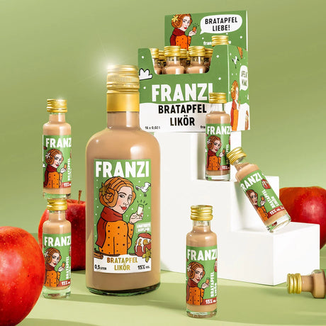 FRANZI Likör Mini-Likör “FRANZI Bratapfel 20 ml” | FRANZI Likör