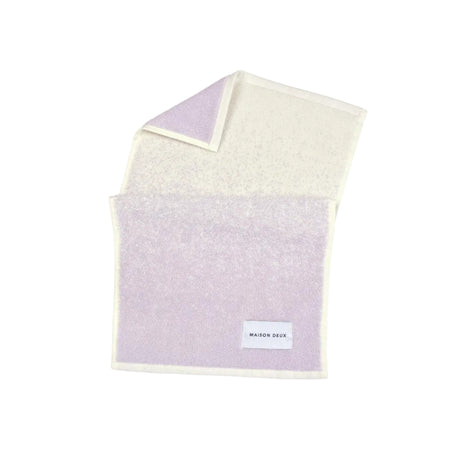 Maison Deux Gästehandtuch “Gradient Lilac Vanilla” 30x50 cm | Maison Deux