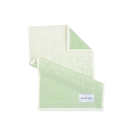 Maison Deux Gästehandtuch “Gradient Sage Vanilla” 30x50 cm | Maison Deux