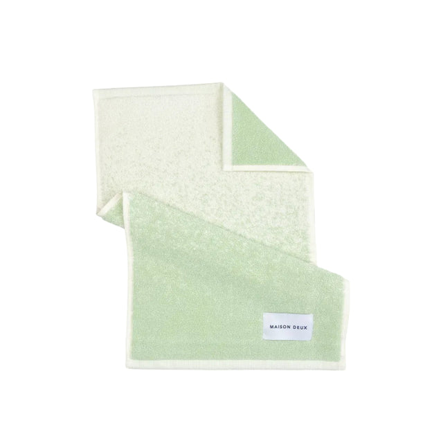Gästehandtuch “Gradient Sage Vanilla” 30x50 cm | Maison Deux