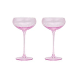 Here's How Gläser-Set „Coupe Lilac“ (2 Stk.) | Klassische Coupe-Form | Here’s How