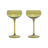 Here's How Gläser-Set „Coupe Olive“ (2 Stk.) | Ausbalancierte Proportionen | Here’s How