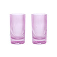 Here's How Gläser-Set „Highball Lilac“ (2 Stk.) | Schlanke Silhouette | Here’s How