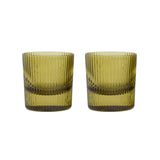 Here's How Gläser-Set „Lowball Olive“ (2 Stk.) | Zeitloses Barformat | Here’s How