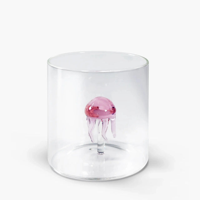 WD Lifestyle Glas “Jellyfish” 250 ml | Meeresmotiv | WD Lifestyle