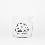 YAHYA Studio Glas "Not Today" | Witzige Illustration | YAHYA Studio