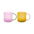 Remember Glasbecher Remember "Fred Rose/Yellow" | 2er Set | Elegant & Farbintensiv