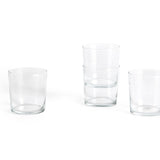 HAY Glas „Medium Clear“ 4 Stk. | 4er Set | Kompakt & schlicht | HAY