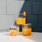 HAY Glas „Medium Clear“ 4 Stk. | 4er Set | Kompakt & schlicht | HAY