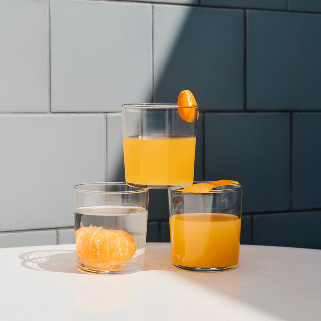 HAY Glas „Medium Clear“ 4 Stk. | 4er Set | Kompakt & schlicht | HAY
