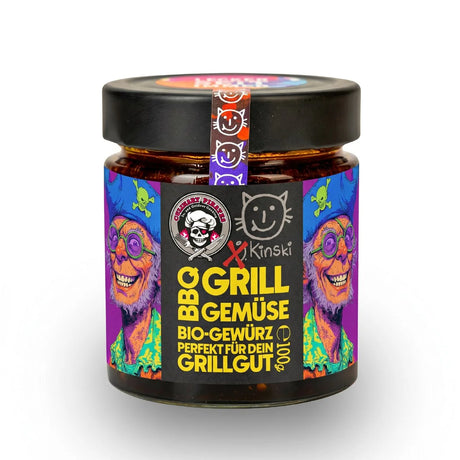J. Kinski Gewürz „Bio Grillgemüse“ 100g | Würzmischung für Gemüse | J. Kinski