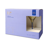 Here's How Gläser-Set „Martini Olive & Cobalt“ (2 Stk.) | Ikonische Martini-Form | Here’s How