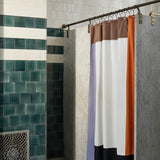 HAY Duschvorhang „Pivot Shower Curtain Cream“ | Weiches Farbspiel | HAY