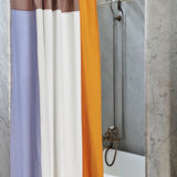 HAY Duschvorhang „Pivot Shower Curtain Cream“ | Weiches Farbspiel | HAY