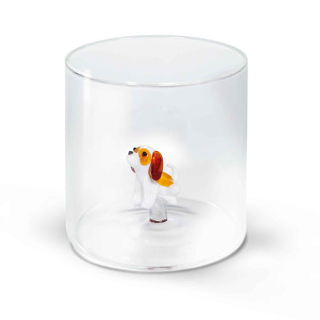 WD Lifestyle Glas “Cavalier King” 250 ml | Hunde Design | WD Lifestyle