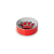 WD Lifestyle Anti-Schling-Napf “Paw Bowl” Red & Grey 12 cm | Für Hunde | WD Lifestyle