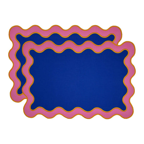 WD Lifestyle Tischsets “Pink” 2 Stk. | Modernes Tischset | WD Lifestyle