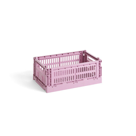 HAY Faltbox „Colour Crate Small Dusty Rose“ | Sanft & vielseitig | HAY