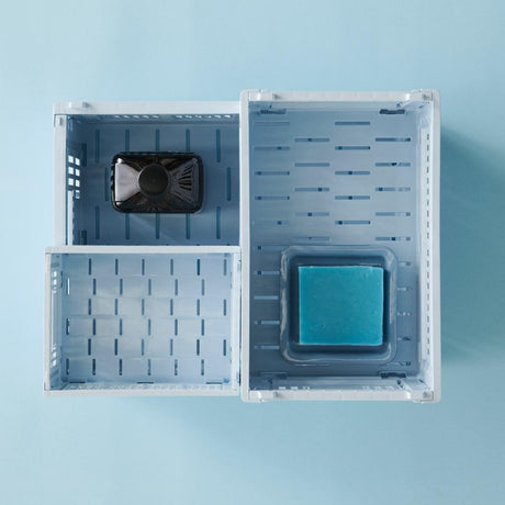 HAY Faltbox „Colour Crate Small Soft Blue“ | Klar & harmonisch | HAY