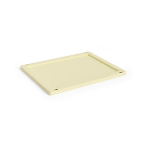 HAY Deckel „Faltbox Medium Light Yellow“ | Freundlicher Farbakzent | HAY