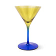 Here's How Gläser-Set „Martini Olive & Cobalt“ (2 Stk.) | Ikonische Martini-Form | Here’s How