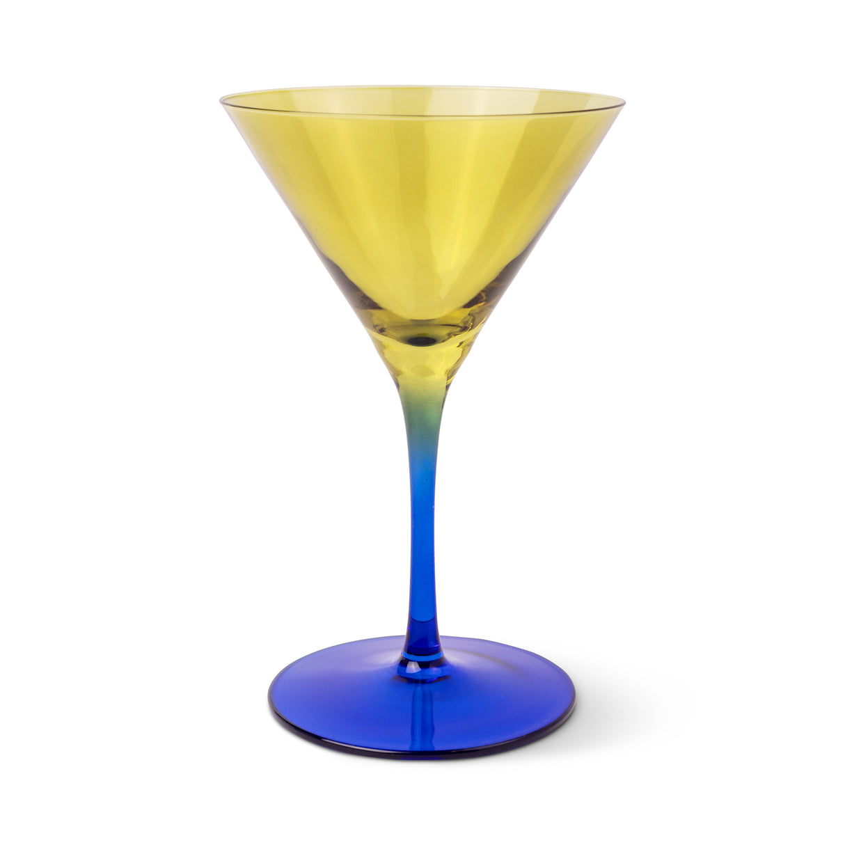 Here's How Gläser-Set „Martini Olive & Cobalt“ (2 Stk.) | Ikonische Martini-Form | Here’s How