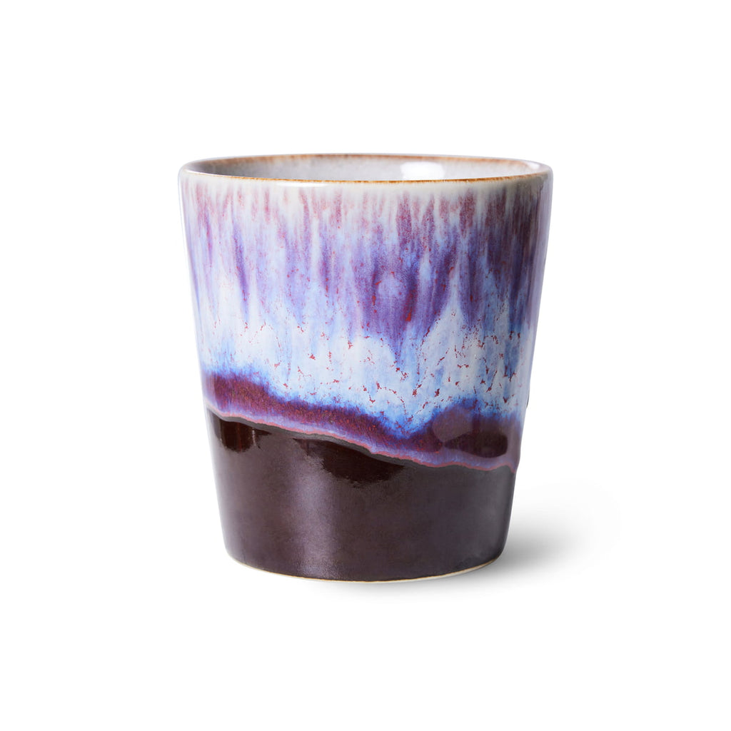 HKliving Tasse HKliving "70s Ceramics Yeti" | 180ml Steingut-Tasse im Retro-Design