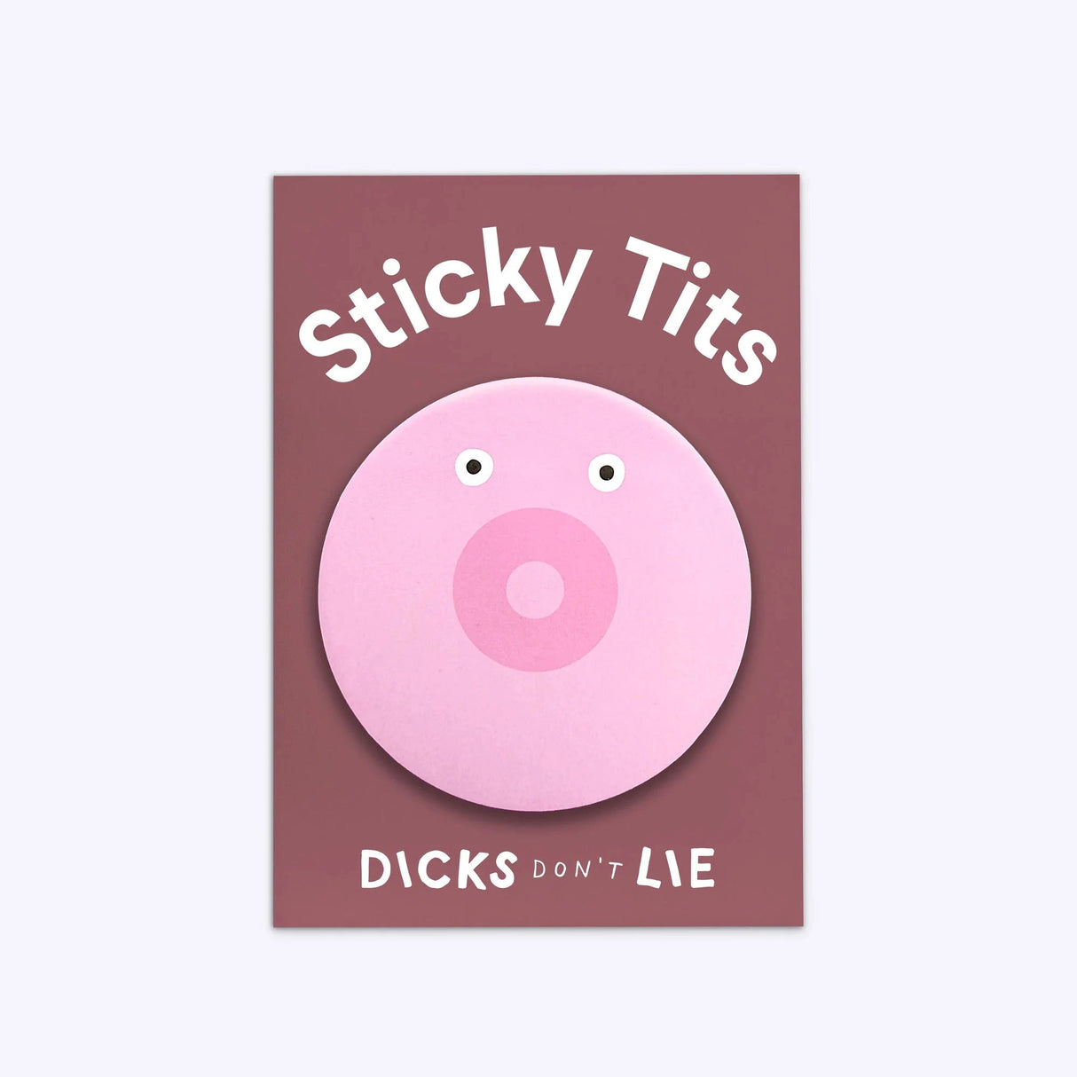 Dicks Don’t Lie Haftnotizen „Sticky Tits“ | selbstklebend & frech | Dicks don't lie