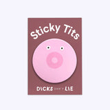 Dicks Don’t Lie Haftnotizen „Sticky Tits“ | selbstklebend & frech | Dicks don't lie
