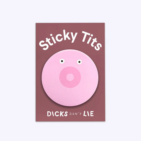 Dicks Don’t Lie Haftnotizen „Sticky Tits“ | selbstklebend & frech | Dicks don't lie