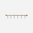 Hakenleiste “Hooks” Messing | Stilvolle Aufbewahrung | House Doctor